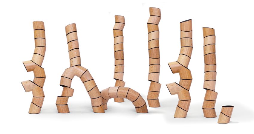 Loggos Holz-Bausteine 2 Ausführungen, 75 Teile